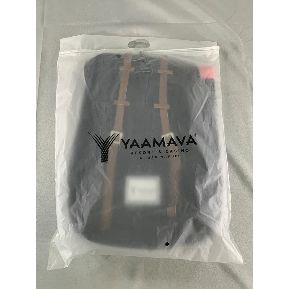 Yaamava' Black Laptop Backpack Bag Men Travel Daypack Soft Case School Work